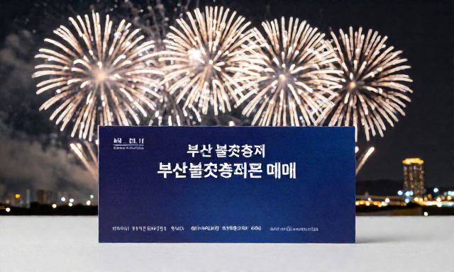 부산불꽃축제티켓 관련 이미지 - 부산불꽃축제 티켓 예매 방법 및 유료/무료 명당 완벽 가이드